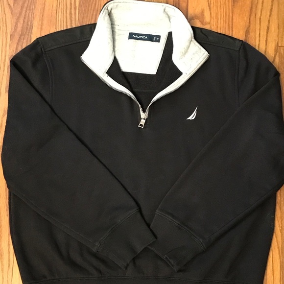 NAUTICAL men’s sweater Medium black - Picture 5 of 8